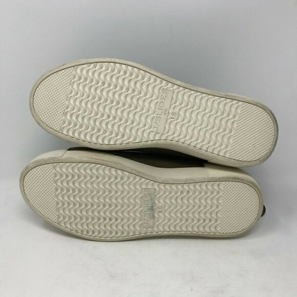 J Slides Ankle Boots Booties Green Leather 6 - Picture 5 of 10